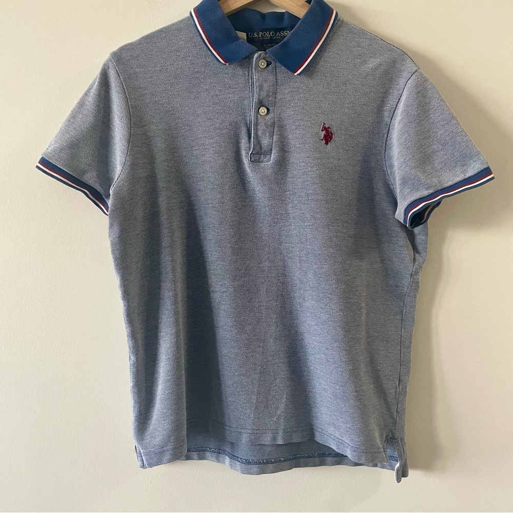 U.S. Polo Assn. Men's Blue Polo Shirt